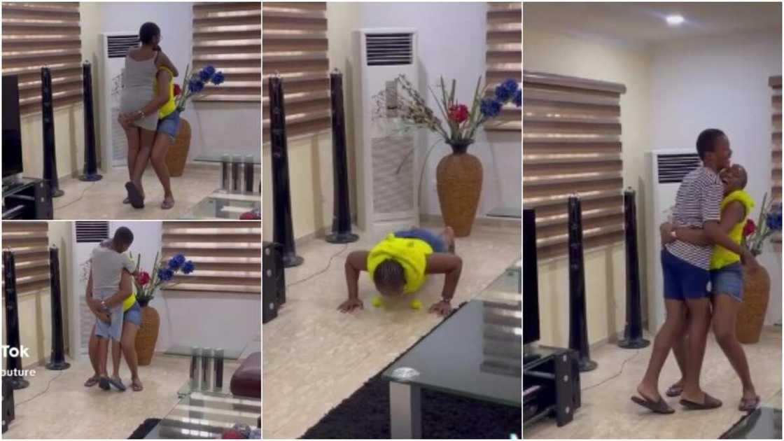 Sweet family moment Sweet family moment