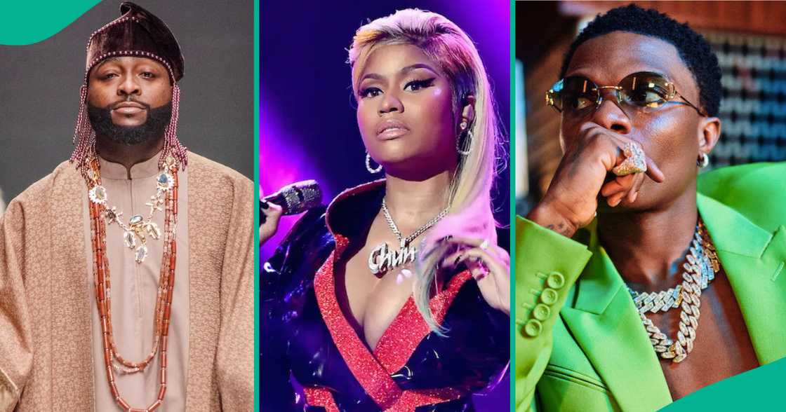 Davido and Nicki Minaj reportedly set to drop new song. Davido and Nicki Minaj reportedly set to drop new song.