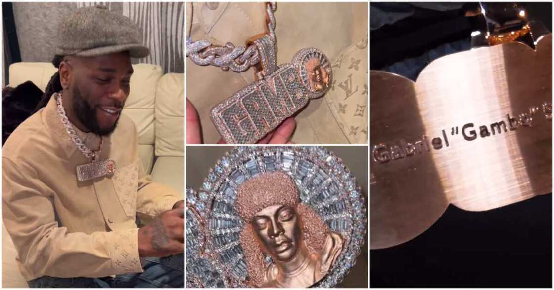 Burna Boy's late friend Gambo. Burna Boy's late friend Gambo.