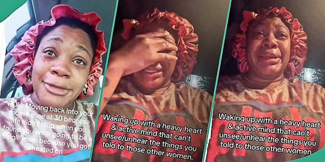 Woman leaves her man's house, becomes single mother over cheating allegations Woman leaves her man's house, becomes single mother over cheating allegations