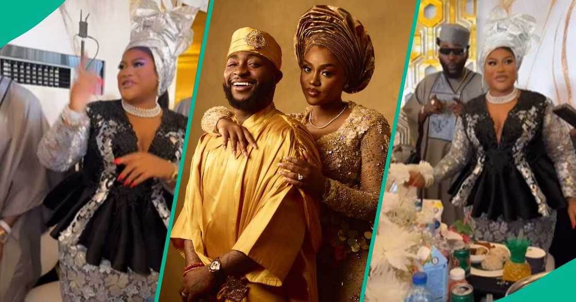 Nkechi Blessing attending Davido's wedding Nkechi Blessing attending Davido's wedding