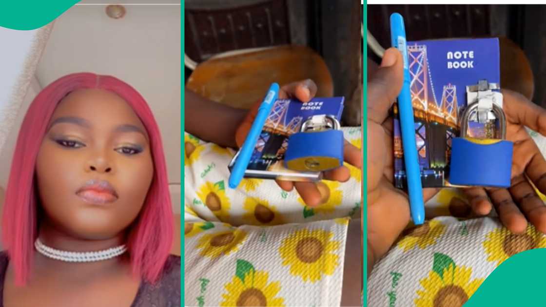 Lady who found her sister's diary shares it online. Lady who found her sister's diary shares it online.