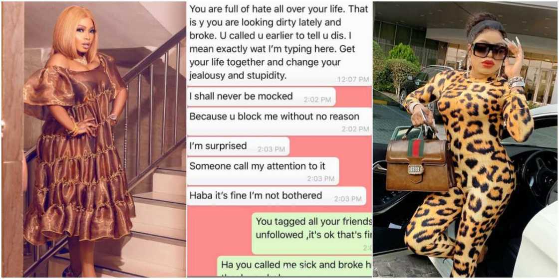 Bobrisky You Left a Scar in my Heart, Halima Abubakar Shares Screenshots of Their 2019 Chat Bobrisky You Left a Scar in my Heart, Halima Abubakar Shares Screenshots of Their 2019 Chat