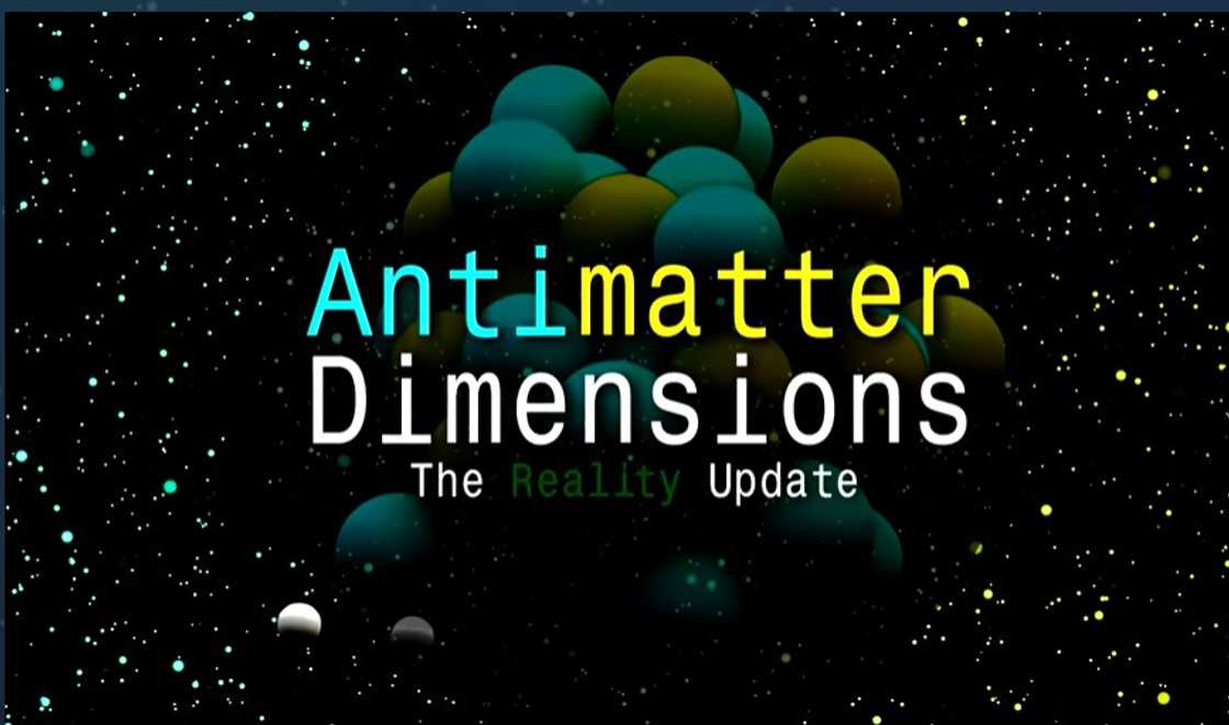 Antimatter Dimensions poster