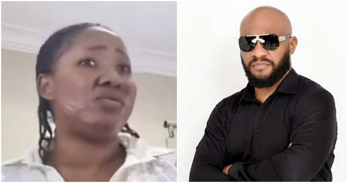 Yul Edochie and Judy Austin post part 2 of their fight video. Yul Edochie and Judy Austin post part 2 of their fight video.