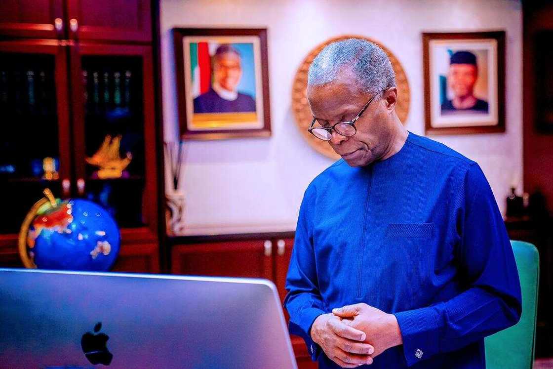 Another Civil War? Riches, Running can't Save us, Osinbajo Speaks on Nigeria's Insecurity