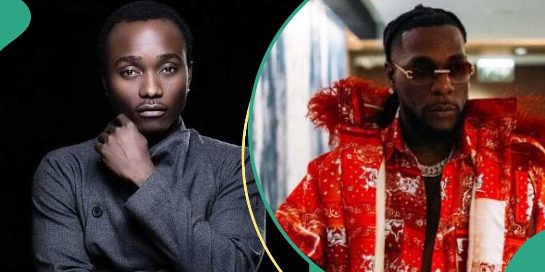 Singers Brymo and Burna Boy Singers Brymo and Burna Boy
