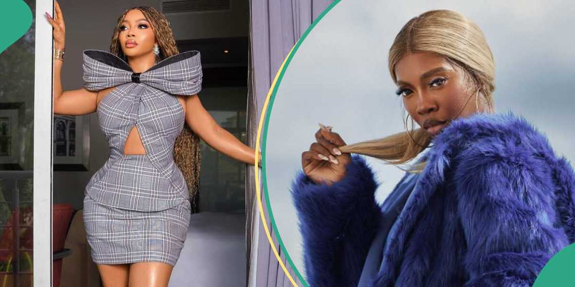 Toke Makinwa, Tiwa Savage end feud, link up for dinner.