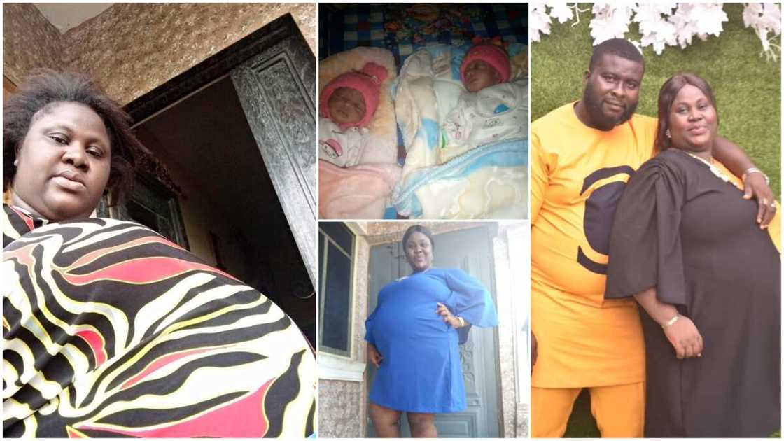 She said God has blessed her. She said God has blessed her.