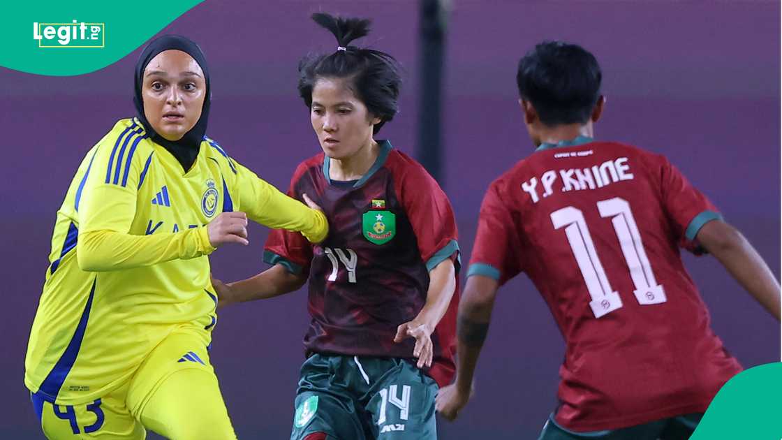 Lina Boussaha, Hijab, Muslim, Super Falcons, Algeria, France Lina Boussaha, Hijab, Muslim, Super Falcons, Algeria, France