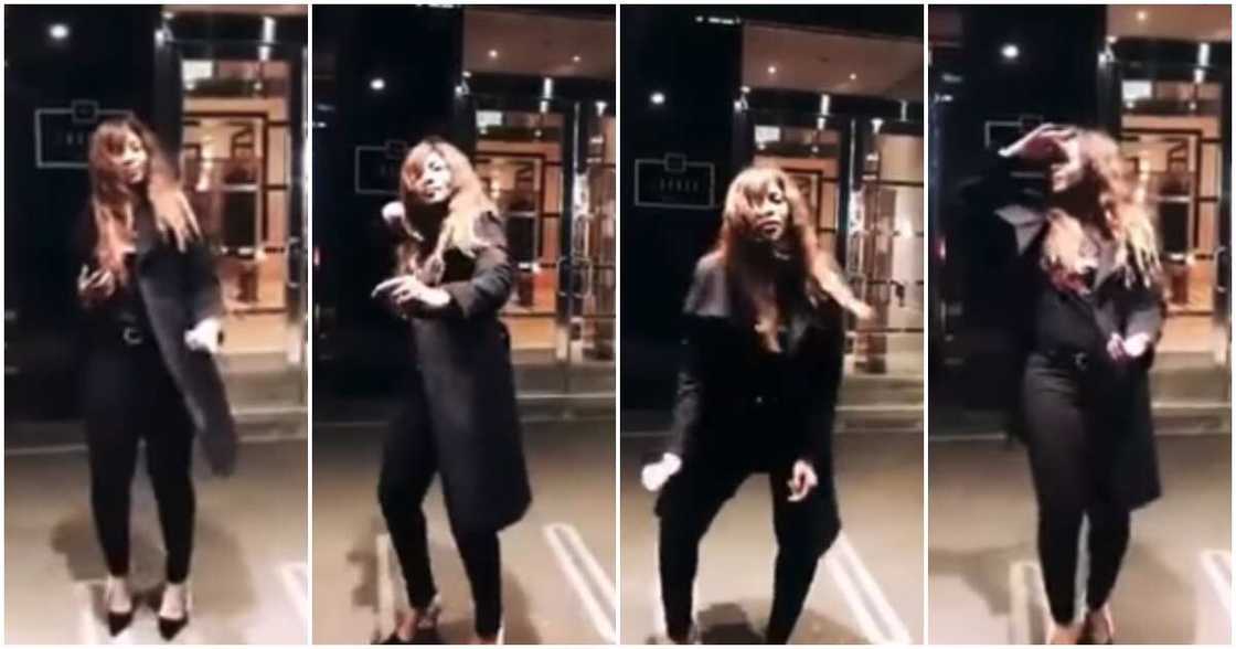 Old video of Genevieve Nnaji dancing shaku shaku. Old video of Genevieve Nnaji dancing shaku shaku.