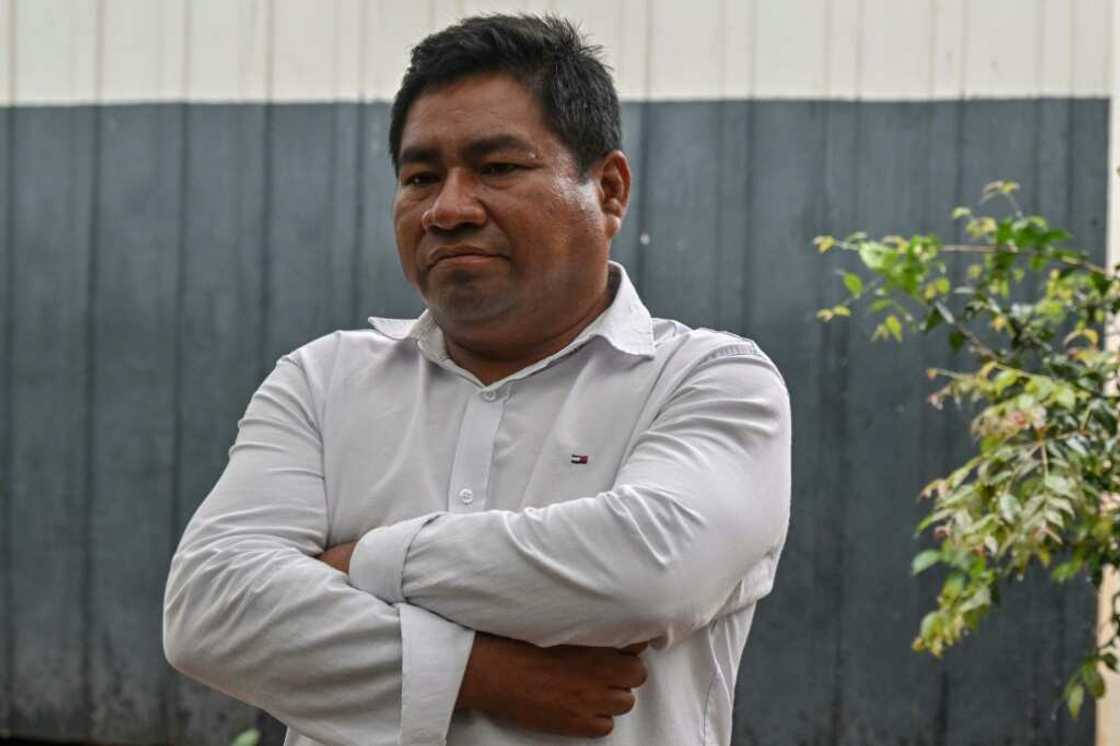 Inacio Martins, 51, the chief of the Ava Guarani in Marangatu, says he doubts he will ever see his people's land declared a protected reservation Inacio Martins, 51, the chief of the Ava Guarani in Marangatu, says he doubts he will ever see his people's land declared a protected reservation