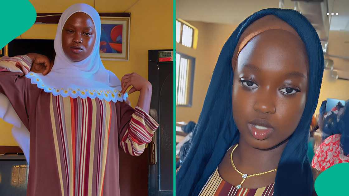 A pastor's daughter who loves wearing hijab has gone viral on social media A pastor's daughter who loves wearing hijab has gone viral on social media
