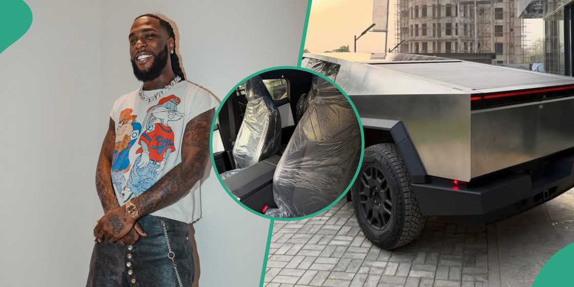 Burna Boy put smiles on friend's face. Burna Boy put smiles on friend's face.