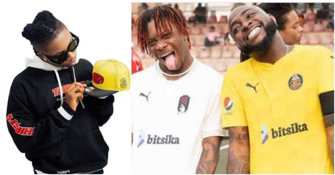 Oxlade and Davido Oxlade and Davido