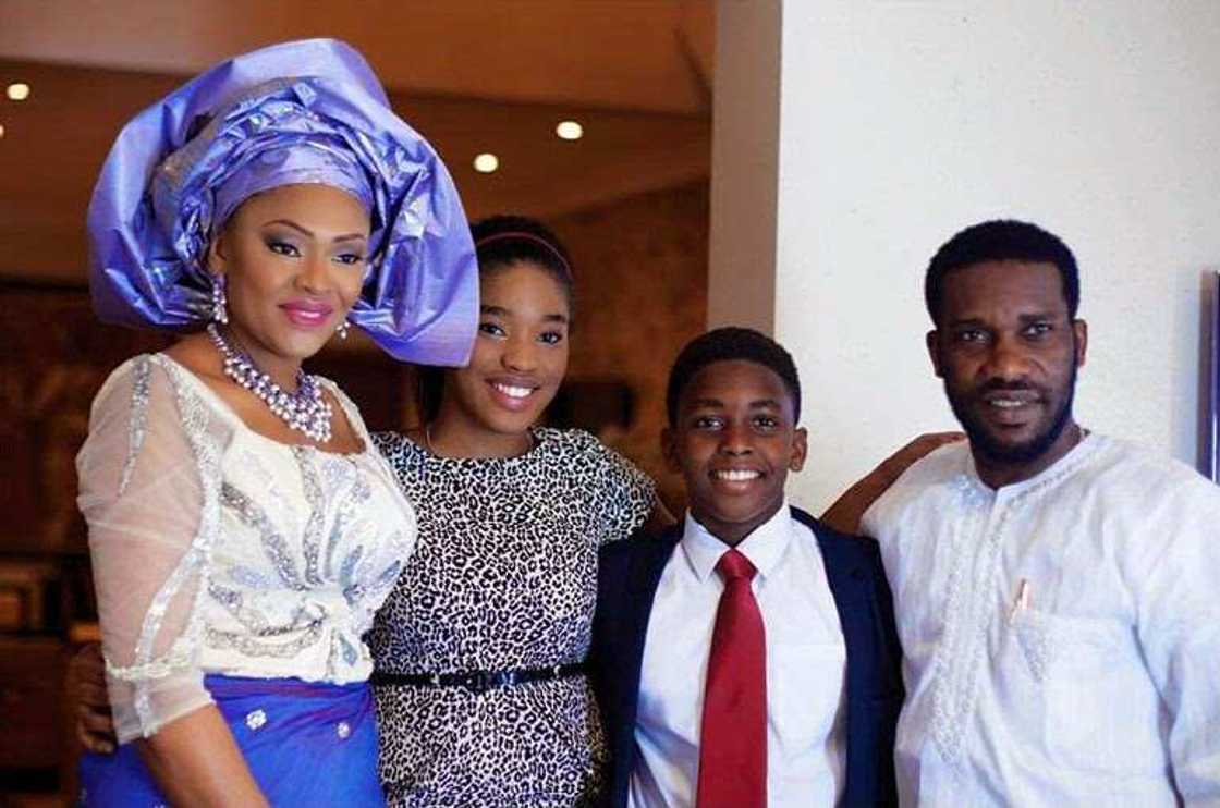 Jay Jay Okocha wife and children