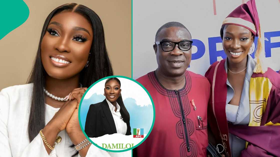 KWAM 1's daughter Damilola Marshall shares her ties with Lagos following interest in politics. KWAM 1's daughter Damilola Marshall shares her ties with Lagos following interest in politics.