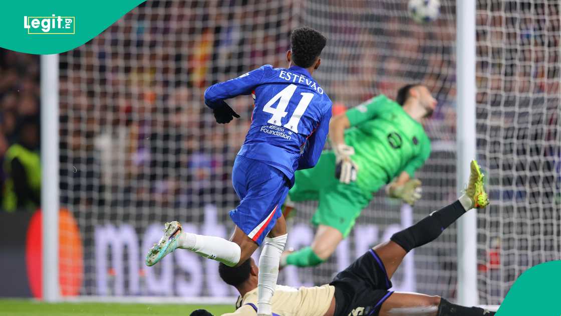 Estevao Willian, Chelsea, Barcelona, Stamford Bridge, London, UEFA Champions League. Estevao Willian, Chelsea, Barcelona, Stamford Bridge, London, UEFA Champions League.