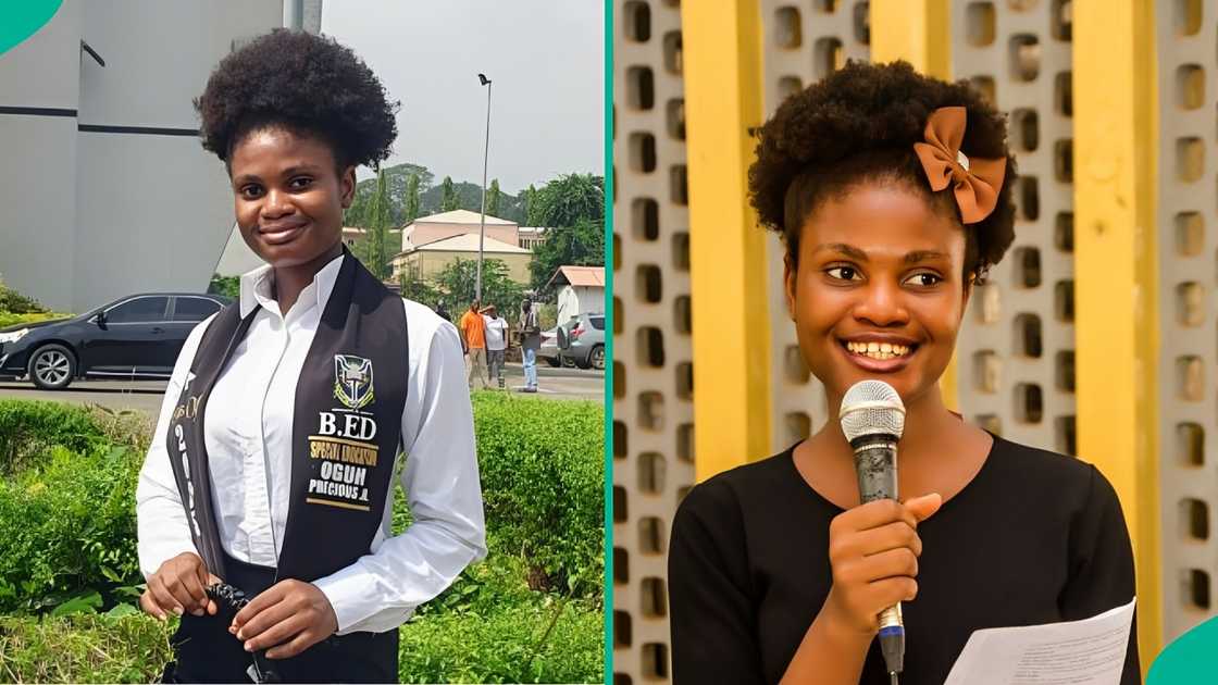 A University of Ibadan student, Precious Oguh, trends as she graduates with 2:1 from the University of Ibadan (UI). A University of Ibadan student, Precious Oguh, trends as she graduates with 2:1 from the University of Ibadan (UI).