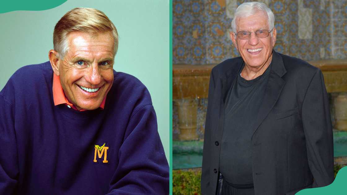 Jerry Van Dyke on the set of Coach on 6 August 1990 (L). Jerry Van in Boca Raton, Florida (R). Jerry Van Dyke on the set of Coach on 6 August 1990 (L). Jerry Van in Boca Raton, Florida (R).