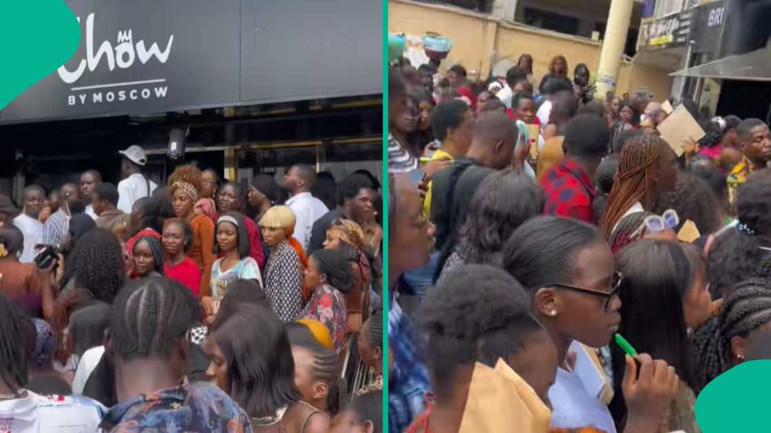 A Nigerian lady records massive unemployment crisis at Moscow underground in Abuja
