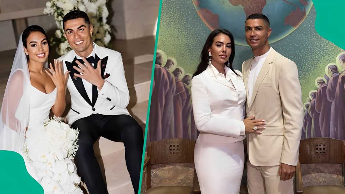 Video from Cristiano Ronaldo's wedding finally emerges on social media.