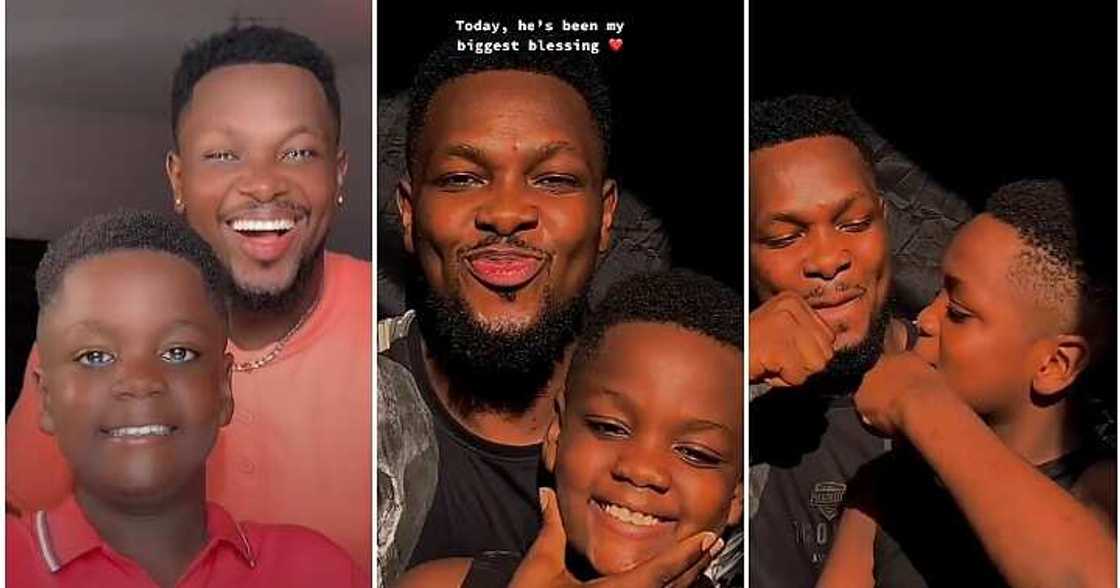 Single father, look-alike son, mother abandoned him Single father, look-alike son, mother abandoned him