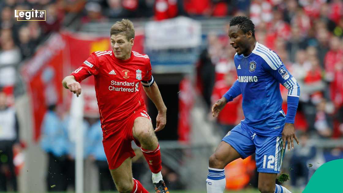 Chelsea, John Mikel Obi, Liverpool, Steven Gerrard, London. Chelsea, John Mikel Obi, Liverpool, Steven Gerrard, London.