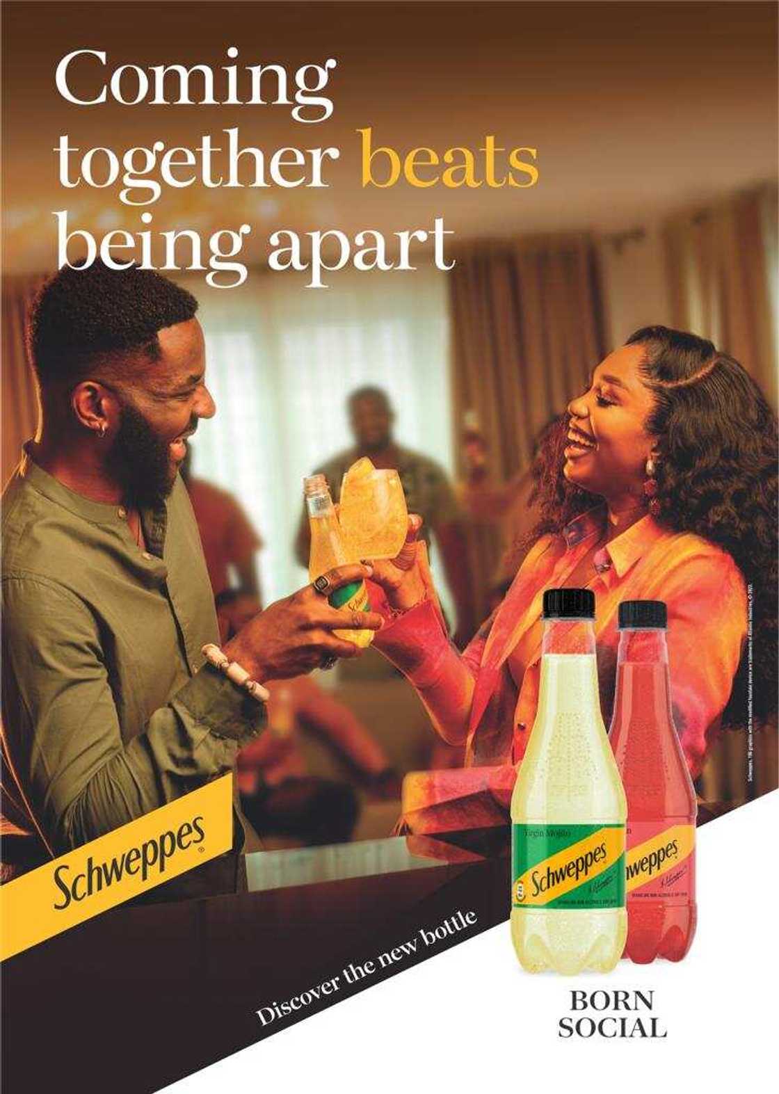 Schweppes excites consumer with great news! Check it out! Schweppes excites consumer with great news! Check it out!