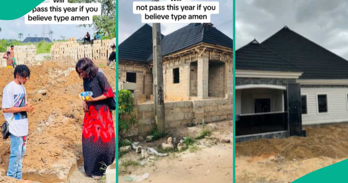 Building house in Nigeria/Stone-coated roof. Building house in Nigeria/Stone-coated roof.