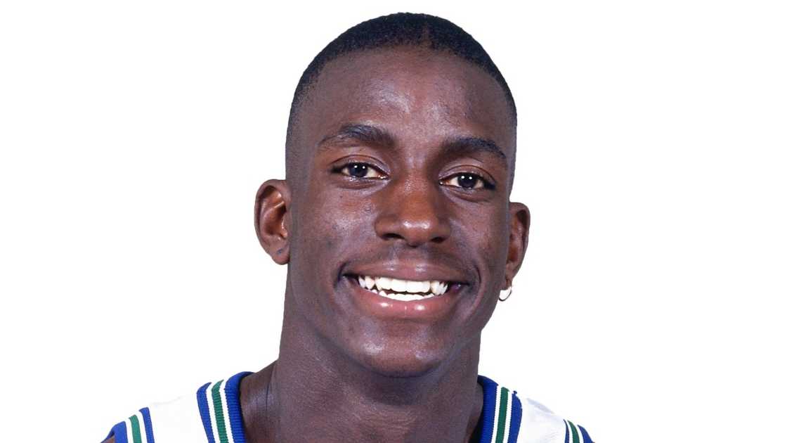 Kevin Garnett of the Minnesota Timberwolves poses for a portrait