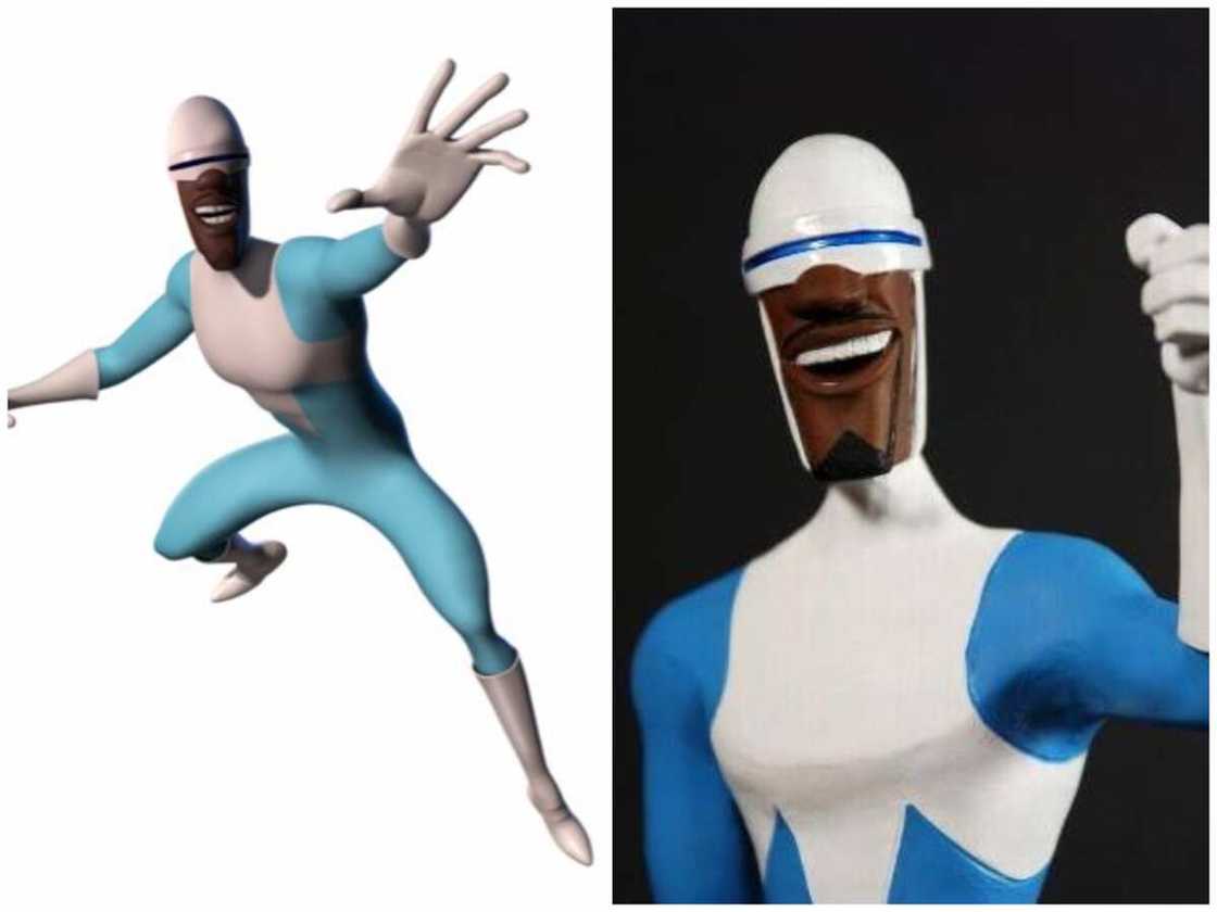 black animated characters black animated characters