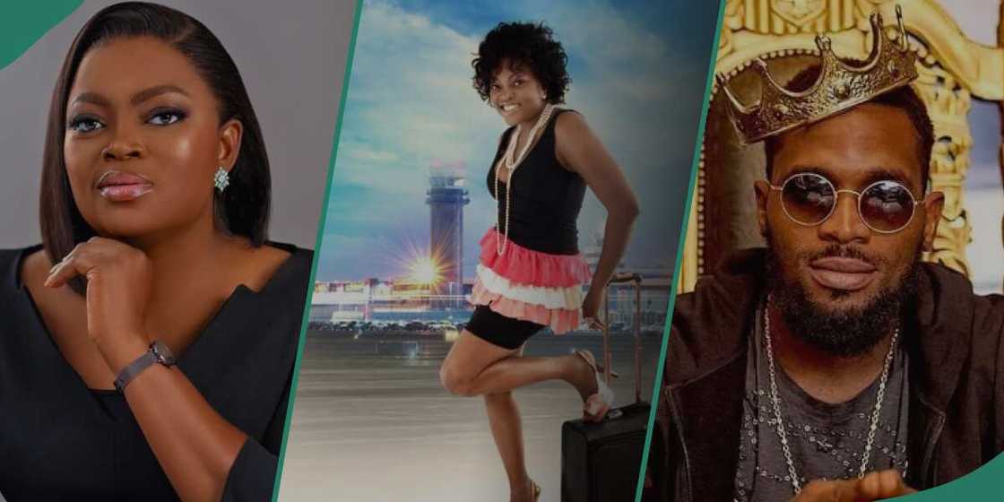 Funke Akindele recalls experience with D'banj at club. Funke Akindele recalls experience with D'banj at club.