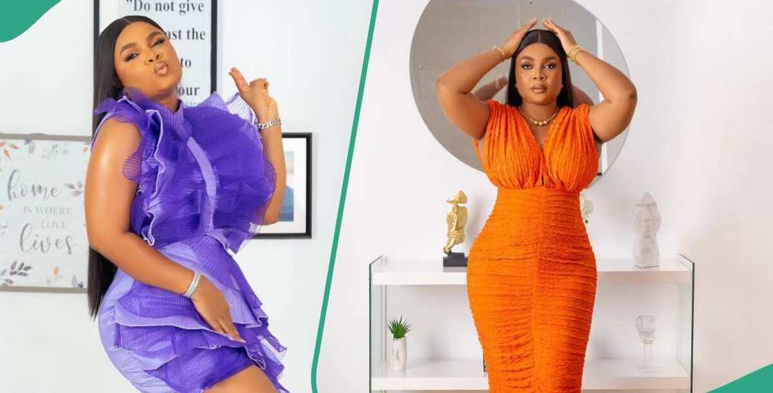 Bimbo Ademoye rocks tight corset dress Bimbo Ademoye rocks tight corset dress