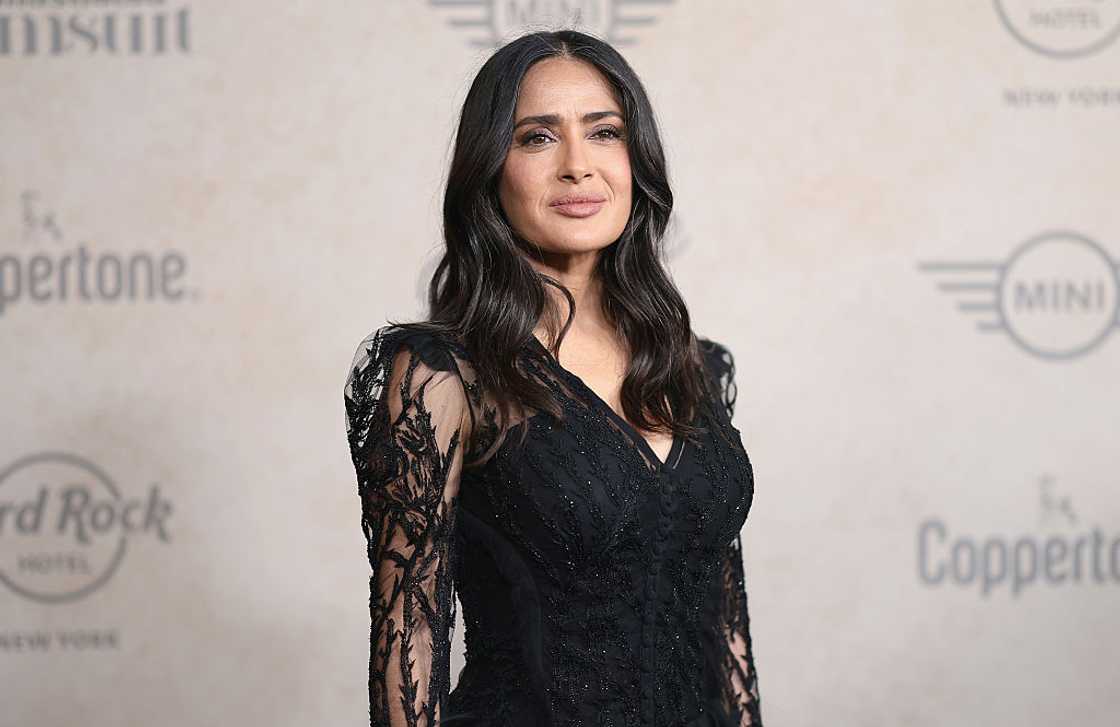 Salma Hayek in New York City.