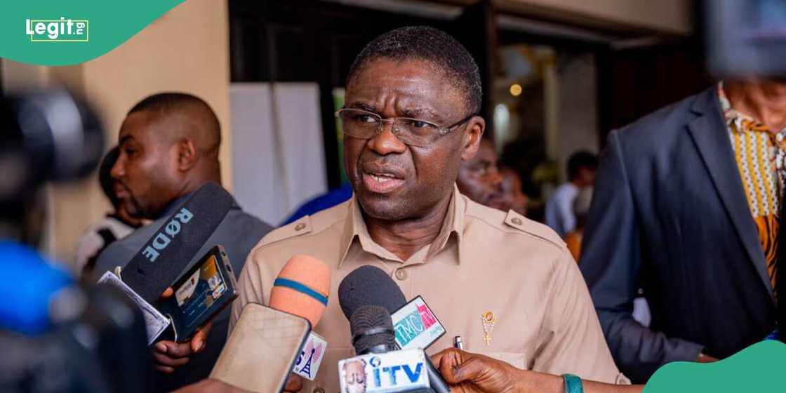 The embattled Edo politician The embattled Edo politician