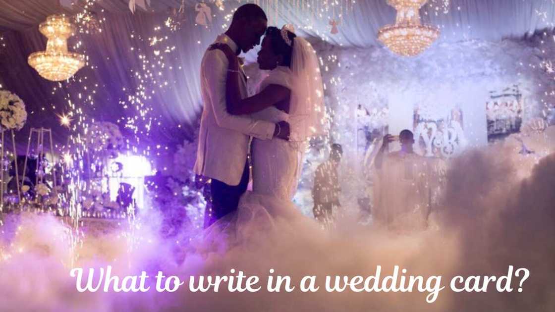 What to write in a wedding card What to write in a wedding card