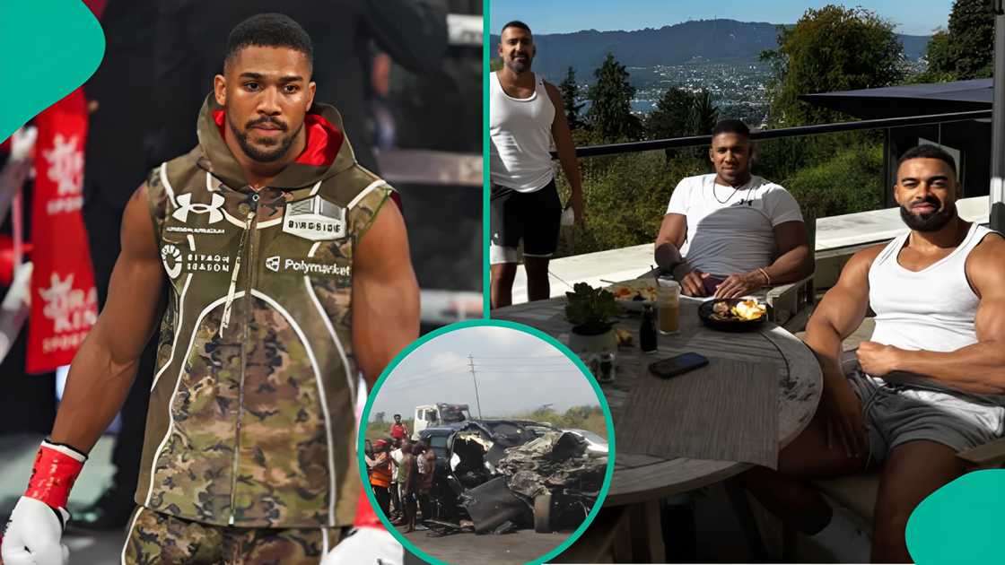 Boxer Anthony Joshua’s tragic Lagos–Ibadan accident reignites Bright The Seer’s old prophecy about a boxer losing loved ones, sparking reactions from Nigerians, fans, and the sports world.