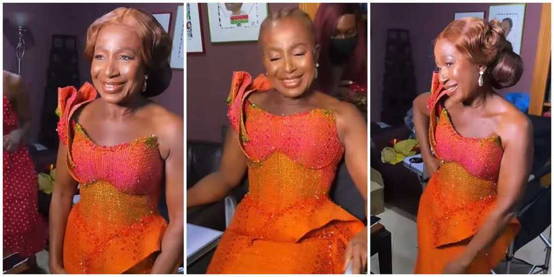 Photos of woman on 70th birthday. Photos of woman on 70th birthday.