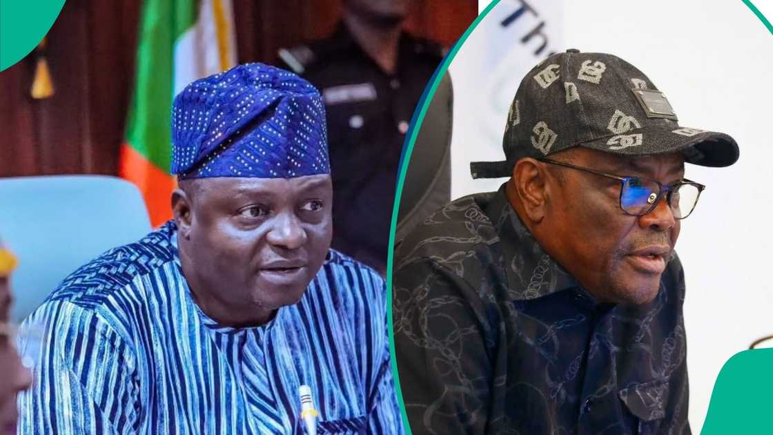 Shugaban APC da Nyesom Wike Shugaban APC da Nyesom Wike