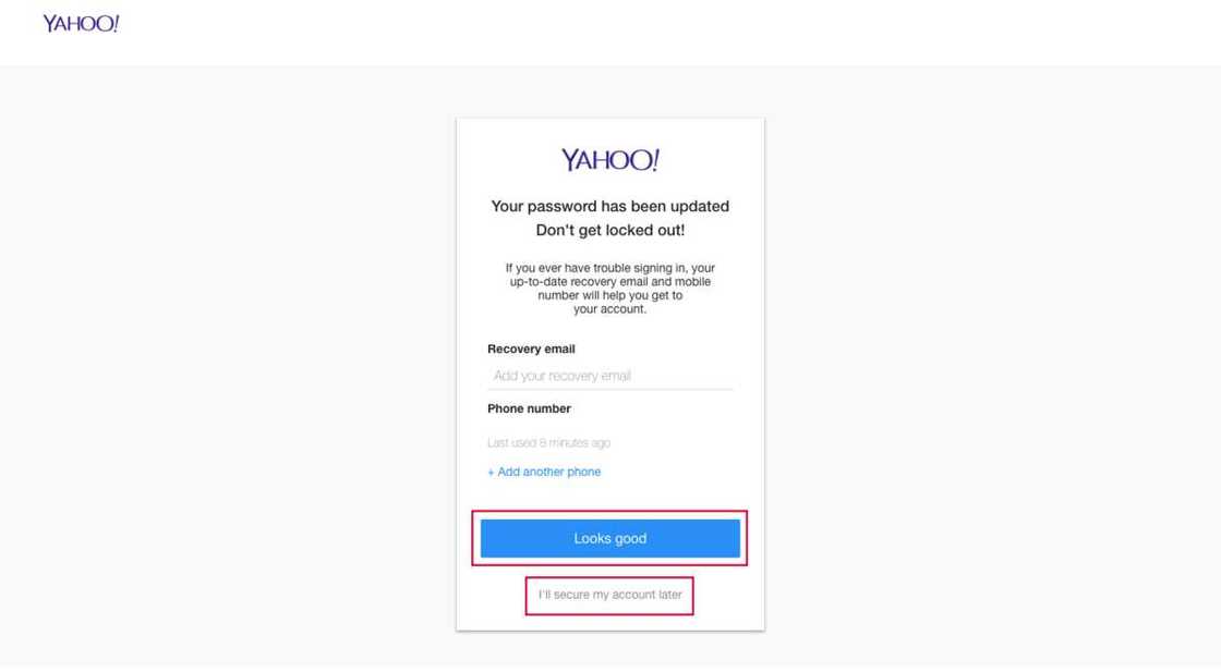 Reset password Reset password