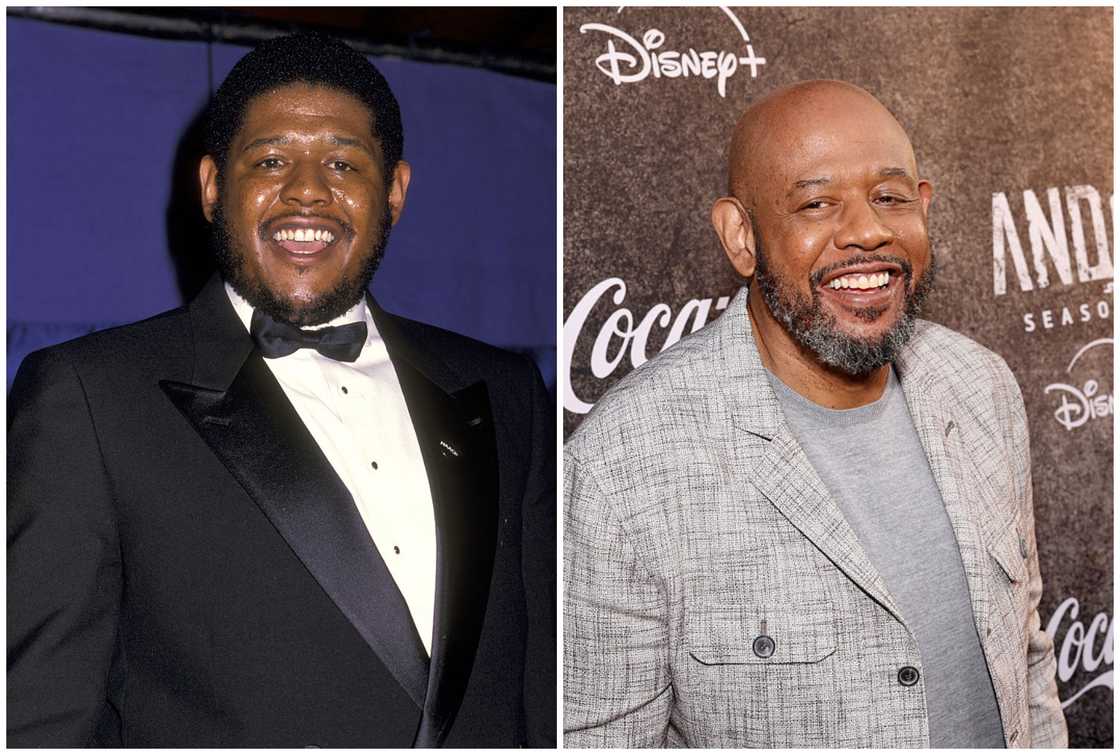 Forest Whitaker during the 21st Annual NAACP Image Awards (L). The actor attends the Andor Season 2 Special Celebration Launch Event (R) Forest Whitaker during the 21st Annual NAACP Image Awards (L). The actor attends the Andor Season 2 Special Celebration Launch Event (R)