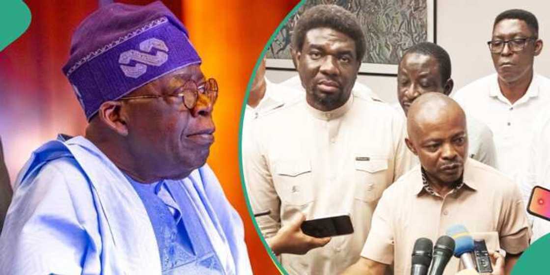 Kungiyoyin kwadago da Shugaba Tinubu Kungiyoyin kwadago da Shugaba Tinubu