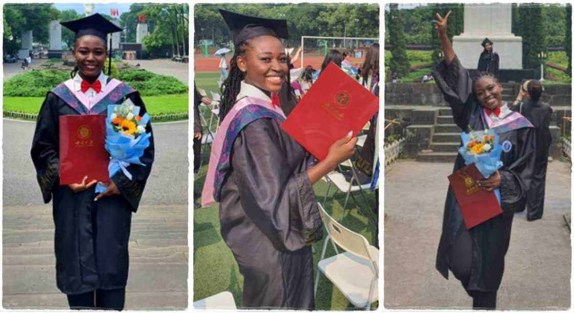 Photos of Ifeoma Amuche, who studied Chinese Language at Southwest University. Photos of Ifeoma Amuche, who studied Chinese Language at Southwest University.