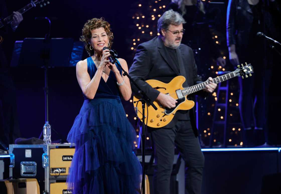 Amy Grant and Vince Gill at the Ryman Auditorium Amy Grant and Vince Gill at the Ryman Auditorium