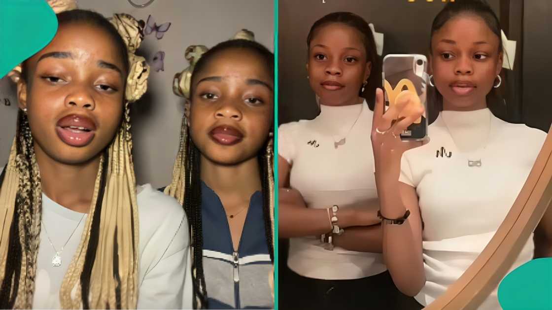 Two Nigerian twins has discussed major challenges they face for being identical