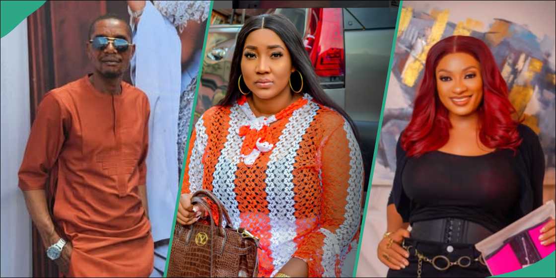 Judy Austin’s estranged husband storms May Edochie’s event