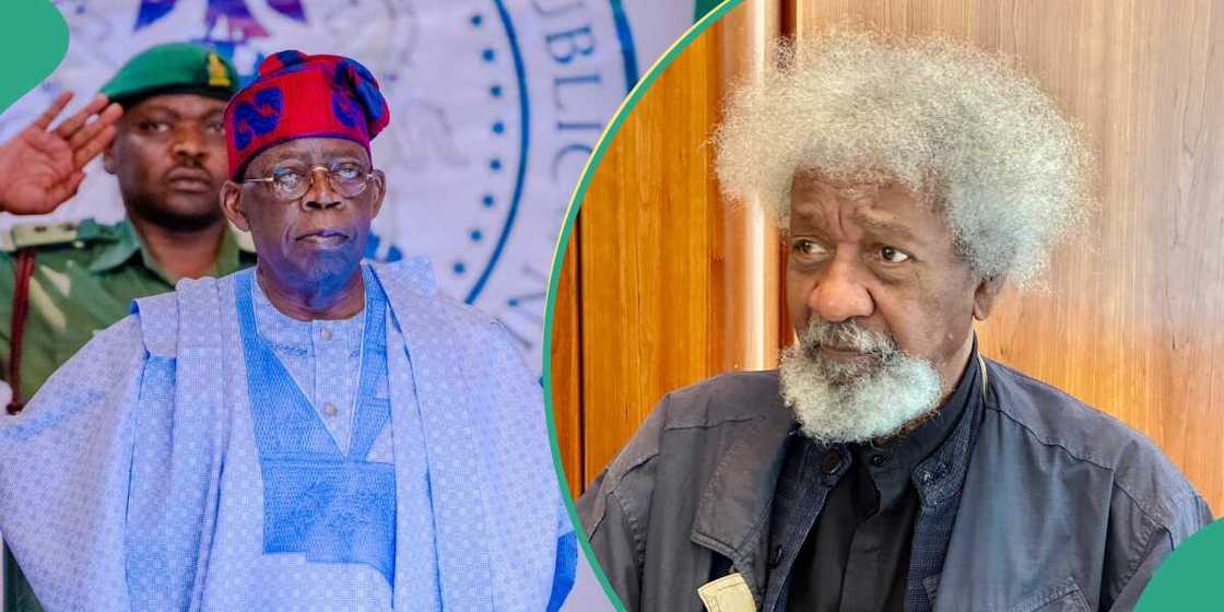 Wole Soyinka, Bola Tinubu Wole Soyinka, Bola Tinubu