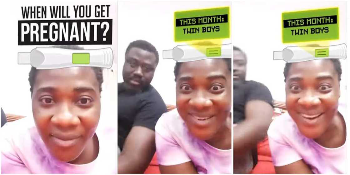 Mercy Johnson and her husband Mercy Johnson and her husband