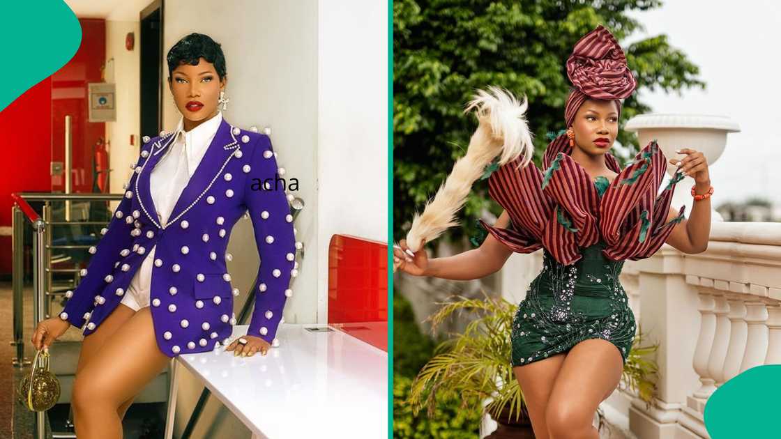 Nigerians expose Tacha's alleged boyfriend's identity online Nigerians expose Tacha's alleged boyfriend's identity online